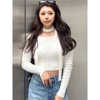2WAYレーストップス[品番：MKSW0058072]｜GYDA（ジェイダ）の