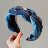 acca カチューシャ　2本セット　ネイビー、水色 カチューシャ（ブルー・ネイビー/青色系）ファッション通販