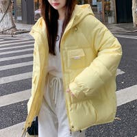 ダウンジャケット・ダウンコート イエロー/黄色系（レディース