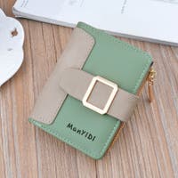 二つ折り財布 グリーン・カーキ/緑色系レディースのアイテム