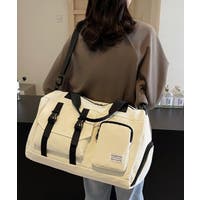 ボストンバッグ ホワイト/白色系（レディース） - ファッション通販