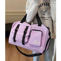 ボストンバッグ パープル/紫色系｜レディース｜Shoplist