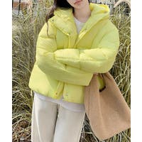 ダウンジャケット・ダウンコート イエロー/黄色系（レディース