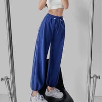 babymonster スウェットパンツ　Ladies サイズ　BLUE BABYMONSTER スウェットパンツ ブルー レディース