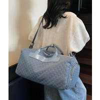 ボストンバッグ ブルー・ネイビー/青・紺色系｜レディース｜Shoplist