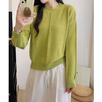 ニット・セーター イエロー/黄色系（レディース