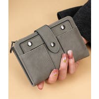 二つ折り財布 グレー/灰色系｜レディース｜Shoplist