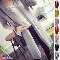 レディースロングカーディガン ファッション通販shoplist ショップリスト