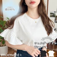 moment+（モーメントプラス）のトップス/Ｔシャツ