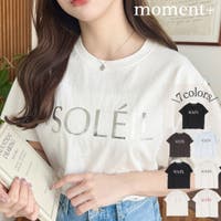 moment+（モーメントプラス）のトップス/Ｔシャツ