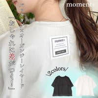 moment+（モーメントプラス）のトップス/Ｔシャツ