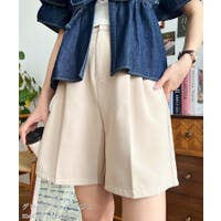 BoTT ベージュ ショートパンツ フロントタックショートパンツ（その他） | KP（ケーピー
