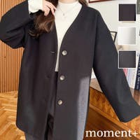moment+(モーメントプラス)のアウター(コート・ジャケットなど)/ノーカラージャケット