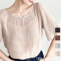 moment+（モーメントプラス）のトップス/Ｔシャツ