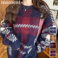 moment+（モーメントプラス）のトップス/ニット・セーター