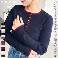 moment+（モーメントプラス）のトップス/ニット