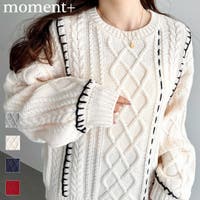 moment+（モーメントプラス）のトップス/ニット
