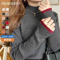 moment+（モーメントプラス）のトップス/ニット・セーター