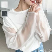 moment+（モーメントプラス）のトップス/Ｔシャツ