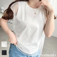 moment+（モーメントプラス）のトップス/Ｔシャツ
