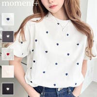 moment+（モーメントプラス）のトップス/Ｔシャツ