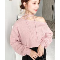 ピンク　モコモコニット セール】シャギーニット（ニット/セーター）｜Sawa a la mode