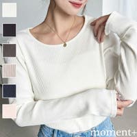 moment+（モーメントプラス）のトップス/Ｔシャツ