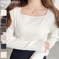 moment+（モーメントプラス）のトップス/Ｔシャツ