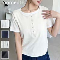 moment+（モーメントプラス）のトップス/Ｔシャツ