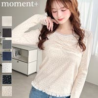 moment+（モーメントプラス）のトップス/カットソー