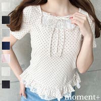 moment+（モーメントプラス）のトップス/Ｔシャツ
