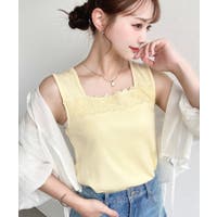 タンクトップ イエロー/黄色系｜レディース｜Shoplist