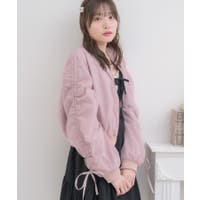 ブルゾン ピンク/桃色系（レディース） - ファッション通販