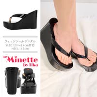 my minette（マイミネット）の水着/ビーチサンダル