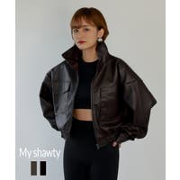 My shawty（マイシャウティ）のアウター(コート・ジャケットなど)/ブルゾン