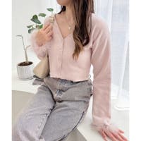 NICE CLAUP / OLIVE des OLIVE　OUTLET（ナイスクラップ　オリーブデオリーブ　アウトレット）のトップス/カーディガン