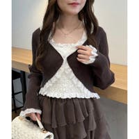 NICE CLAUP / OLIVE des OLIVE　OUTLET（ナイスクラップ　オリーブデオリーブ　アウトレット）のトップス/カーディガン
