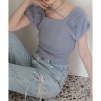 NICE CLAUP / OLIVE des OLIVE　OUTLET（ナイスクラップ　オリーブデオリーブ　アウトレット）のトップス/ニット・セーター