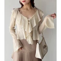 NICE CLAUP / OLIVE des OLIVE OUTLET(ナイスクラップ オリーブデオリーブ アウトレット)のトップス/カーディガン