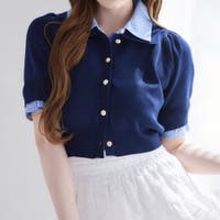 NICE CLAUP / OLIVE des OLIVE　OUTLET（ナイスクラップ　オリーブデオリーブ　アウトレット）のトップス/ニット・セーター