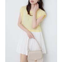 NICE CLAUP / OLIVE des OLIVE　OUTLET（ナイスクラップ　オリーブデオリーブ　アウトレット）のトップス/ノースリーブ