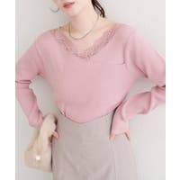 NICE CLAUP / OLIVE des OLIVE　OUTLET（ナイスクラップ　オリーブデオリーブ　アウトレット）のトップス/ニット