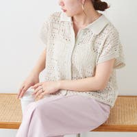 NICE CLAUP / OLIVE des OLIVE　OUTLET（ナイスクラップ　オリーブデオリーブ　アウトレット）のトップス/カーディガン
