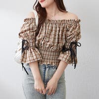 NICE CLAUP / OLIVE des OLIVE　OUTLET（ナイスクラップ　オリーブデオリーブ　アウトレット）のトップス/ブラウス