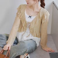 RMAF　NICE CLAUP / OLIVE des OLIVE（リマインドミーアンドフォーエバー　ナイスクラップ　オリーブデオリーブ）のトップス/カーディガン