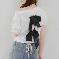NICE CLAUP / OLIVE des OLIVE　OUTLET（ナイスクラップ　オリーブデオリーブ　アウトレット）のトップス/Ｔシャツ