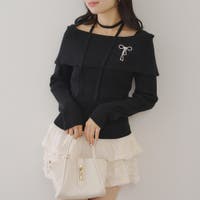 NICE CLAUP / OLIVE des OLIVE OUTLET(ナイスクラップ オリーブデオリーブ アウトレット)のトップス/ニット・セーター