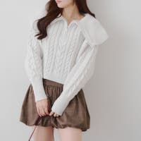 NICE CLAUP / OLIVE des OLIVE　OUTLET（ナイスクラップ　オリーブデオリーブ　アウトレット）のトップス/ニット・セーター