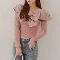 NICE CLAUP / OLIVE des OLIVE　OUTLET（ナイスクラップ　オリーブデオリーブ　アウトレット）のトップス/ニット・セーター