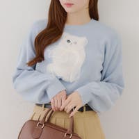 NICE CLAUP / OLIVE des OLIVE　OUTLET（ナイスクラップ　オリーブデオリーブ　アウトレット）のトップス/ニット・セーター